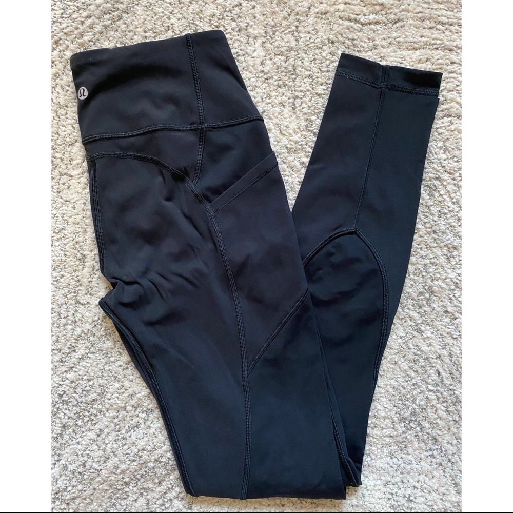 Lululemon ATRP Leggings 28” Size 6 BLACK